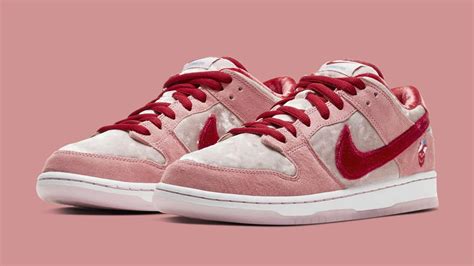 nike dunks strange love|nike sb dunk valentine's day.